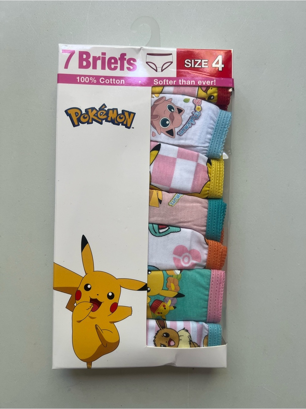 Pokemon Girls 7-Pack Briefs